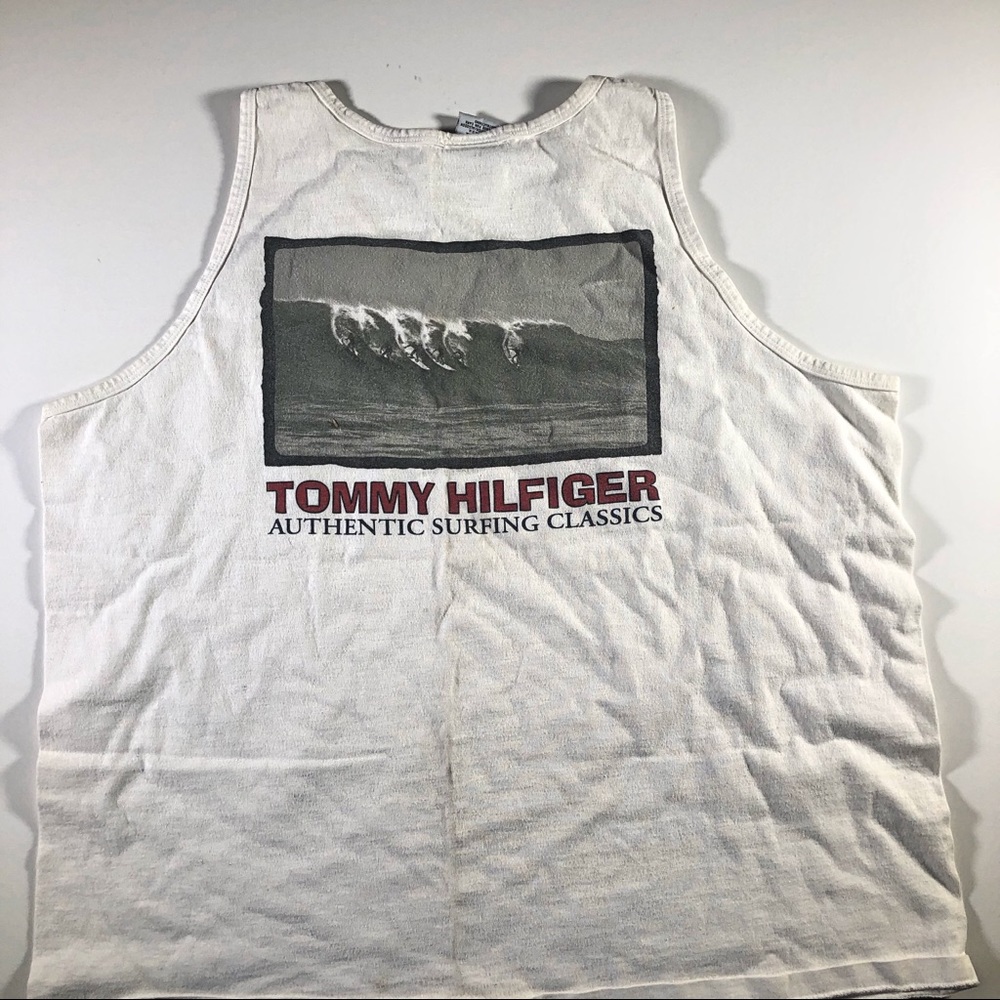 Vintage Tommy Hilfiger Tank Surf Top 90s Retro